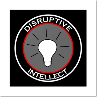 Disruptive Intellect Entrepreneurial Posters and Art